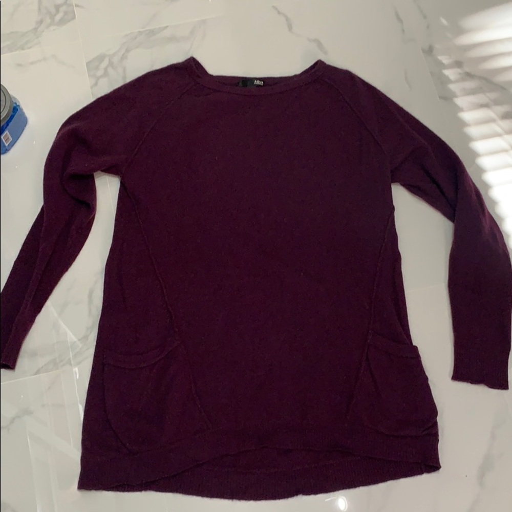 Aqua cashmere sweater